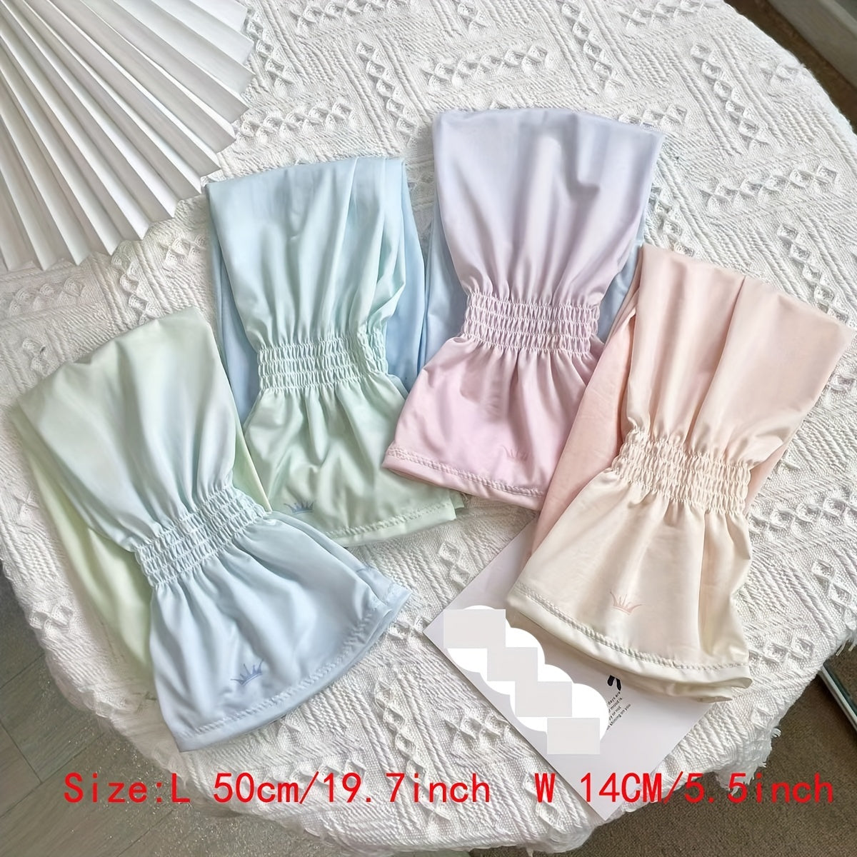 Gradient Long Gloves Breathable Sunscreen UV Protection Sleeves