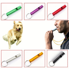 Aluminum Emergency Whistle Keychain Survival Tool