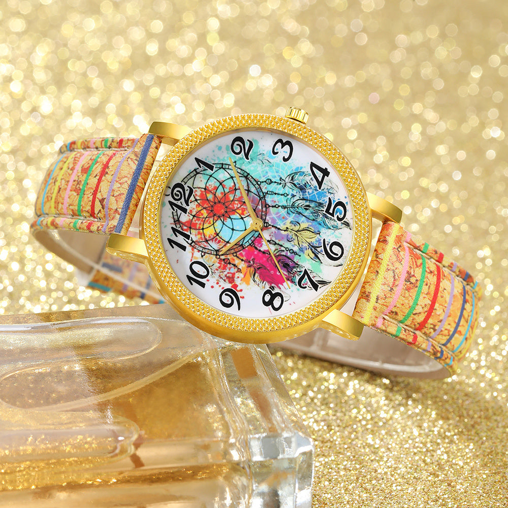 Elegant Quartz Watch & Jewelry Set for Events & Weddings
