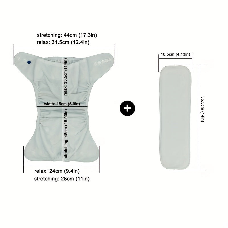 Sea Turtle Print Baby Training Pants with Microfiber Pad