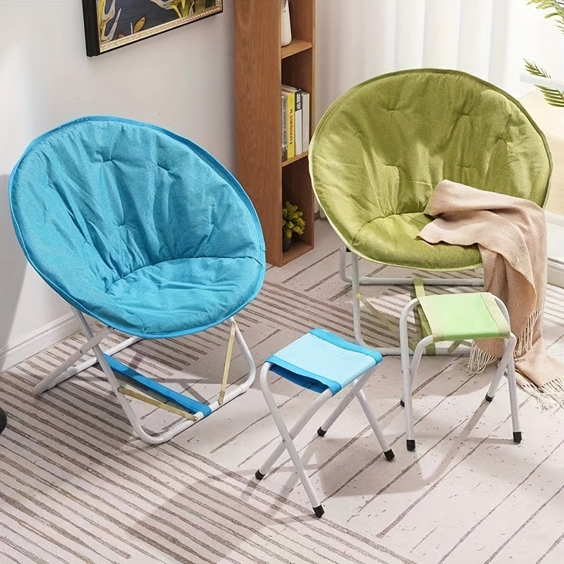 Portable Nap Thick Adult Folding Chair for Lunch Break Recliner