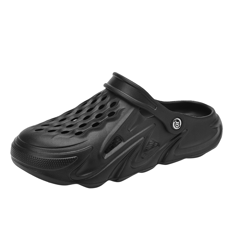 Men's Breathable Slip On Clog Sandals - Outdoor Walking Shoes