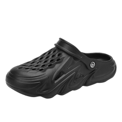 Men's Breathable Slip On Clog Sandals - Outdoor Walking Shoes