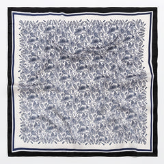 Paisley Print Bandana Square Scarf Floral Neck Wrap Head Scarf Hair Accessories