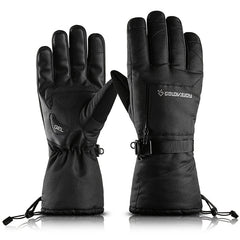 Waterproof Ski Gloves with Pocket for Men and Women
