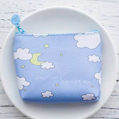 Girls Coin Purse Mini Zipper Wallet Earphone Data Cable Storage Bag