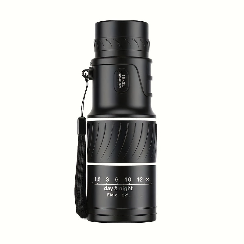 16X52 HD Compact Monocular for Bird Watching Travel & Concerts