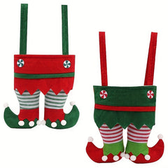 1pc Non-woven Christmas Elf Candy Bag Gift Navidad