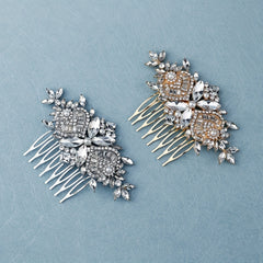 Rhinestone Hair Comb Bridal Hair Pieces Pearl Hair Accessories
