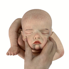 18 Inch Soft Silicone Doll Kit with Rooted Eyelashes