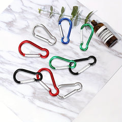 12pcs Gourd Metal Buckle Aluminum Hanging Buckle for Camping Hiking