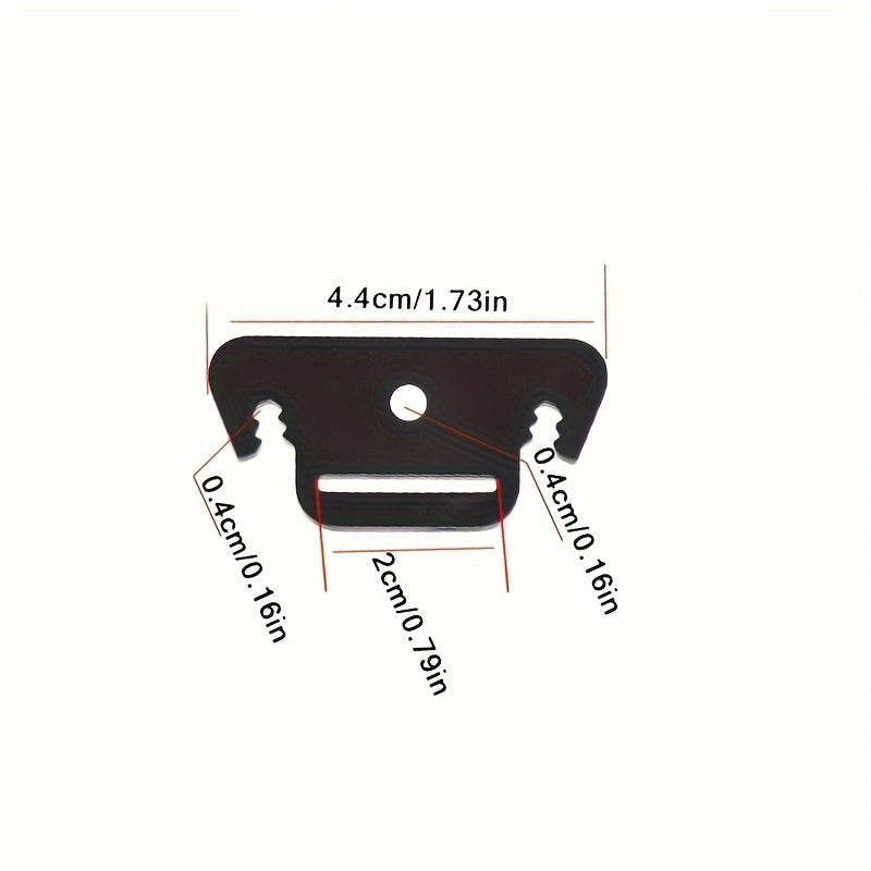 20pcs Tent Rope Plastic Adjustment Buckles Canopy Pole Reinforcement