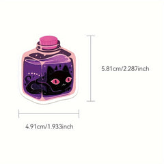 50pcs Magic Juice Series Stickers for Laptop Helmet Water Cup Decoration