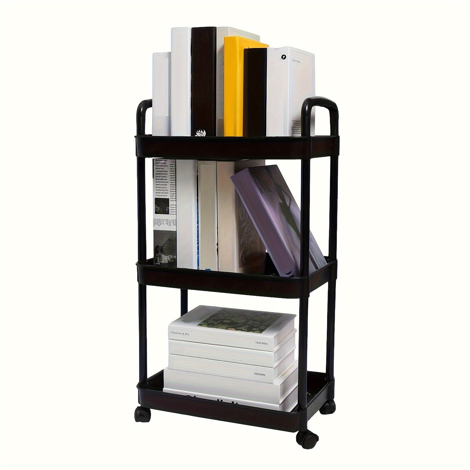 3-Layer Organizer Storage Cart Bookshelf Office School Supplies