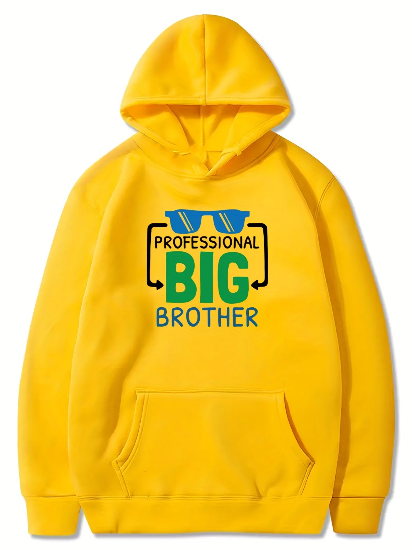 PROFESSIONAL BIG BROTHER Letter Print Boys Casual Pullover