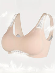 Mesh Wireless Bra Push Up Intimates Comfy Breathable Women's Lingerie