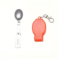 Portable Folding Tableware Camping Tool Spoon Fork