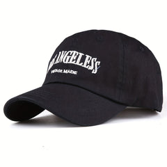 TUshu Light Retro Cap Men Washable Alphabet Baseball Cap Summer Sunshade Peaked