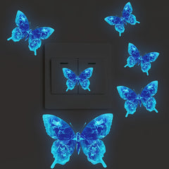 Luminous Butterfly Wall Sticker For Bedroom Switch