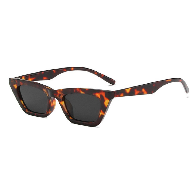 Small Frame Cat Eye Plastic Sunglasses