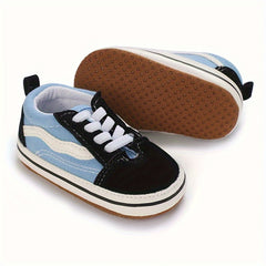 Baby Boys Canvas Sneakers Lightweight Non Slip Shoes