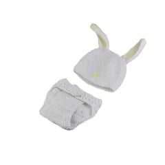 2pcs Set Chick Knitted Photography Set Baby Photo Props