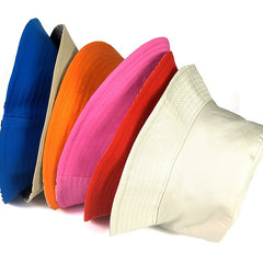 Cotton Fishing Boonie Hat Brim Visor Sun Beach Safari Summer Hat