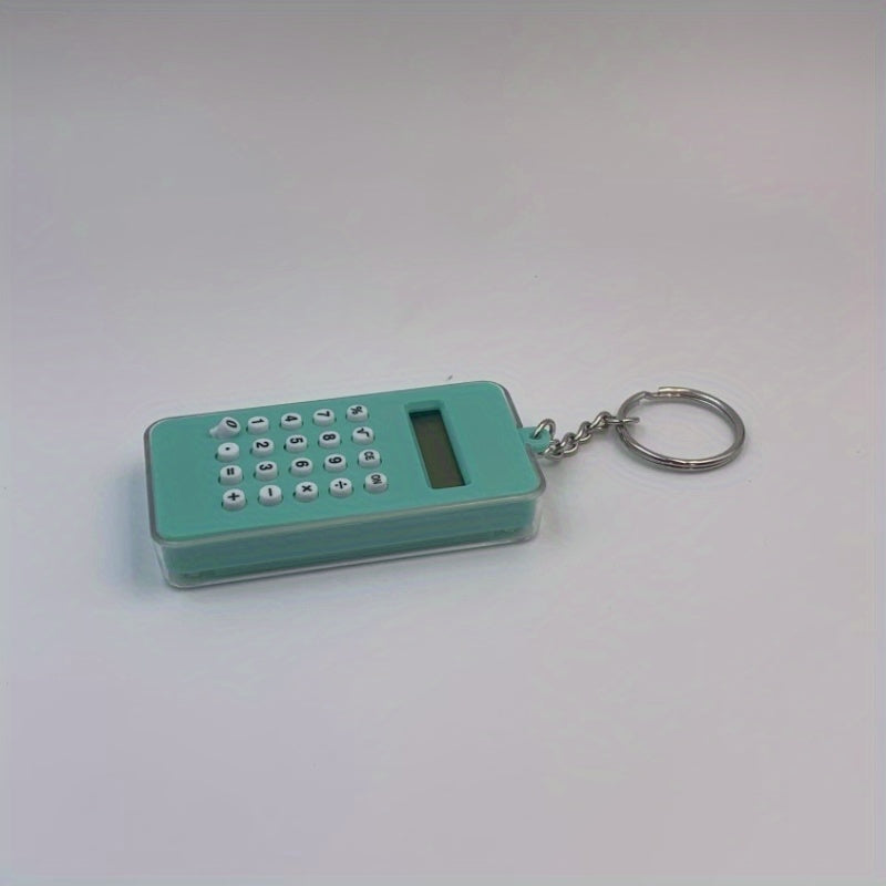 Mini Maze Calculator Keychain Portable Counting Toy