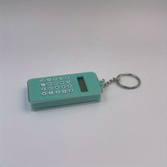 Mini Maze Calculator Keychain Portable Counting Toy