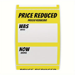 300 Yellow Adhesive Labels 2x3 Inch on 40mm Core Copperplate Paper