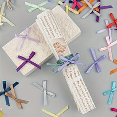 40pcs Mixed Mini Bow Ribbon Bow for Party Decoration DIY