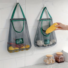 Mesh Hanging Grocery Storage Bag for Vegetables & Fruits