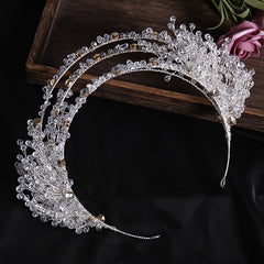 Bridal Crystal Headbands Crown Dress Accessories Wedding