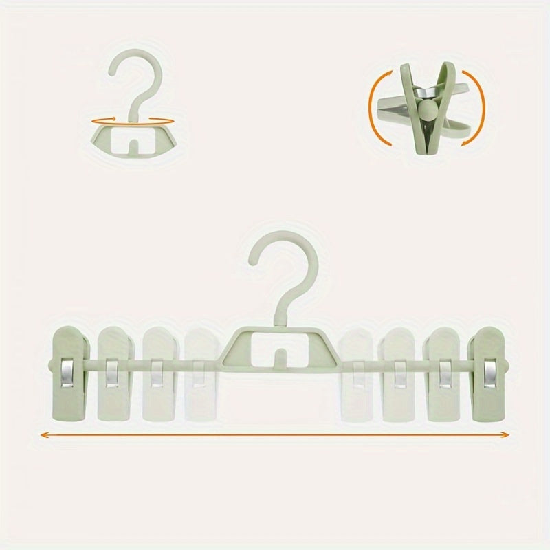 Pant Rack Non slip Drying Hanging Underwear Skirt Hanger