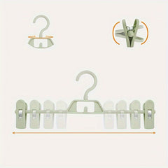 Pant Rack Non slip Drying Hanging Underwear Skirt Hanger