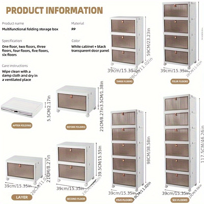 Plastic Storage Bins With Double Doors
