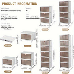 Plastic Storage Bins With Double Doors
