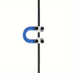 Metal D Loop Bow String Peepsight Dovetail Mount