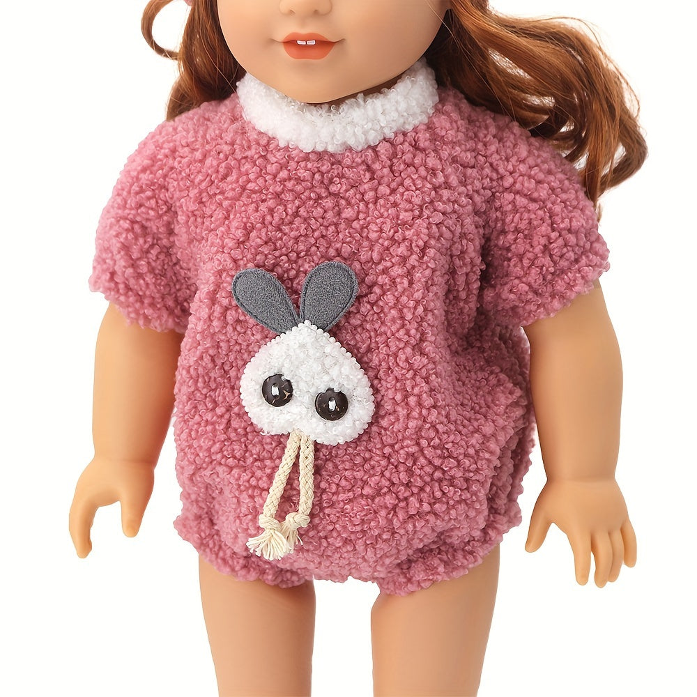 Bean Paste Onesie Doll Clothes Set for 17" Dolls
