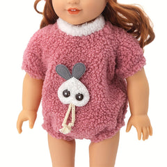 Bean Paste Onesie Doll Clothes Set for 17" Dolls