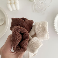 5 Pairs Thermal Mid Tube Socks for Women
