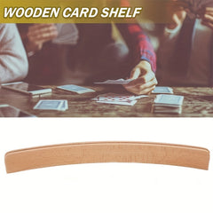 Wooden Card Holders For Playing Cards Card Organizer Card Shelf