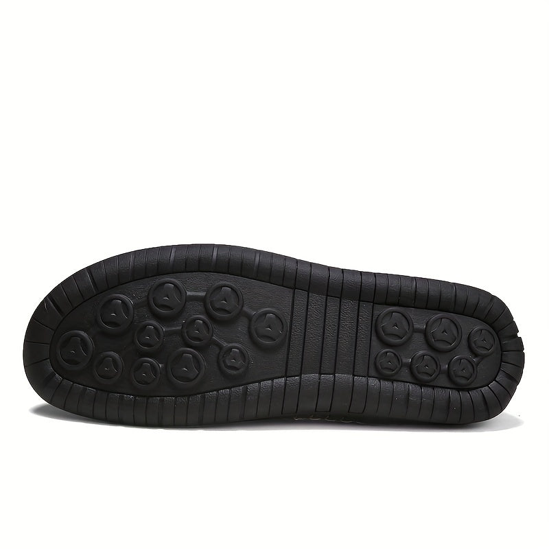 Men's Moc Toe Loafer Shoes Slip On Non-slip