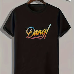 Dang Men's Graphic T-shirt for Summer