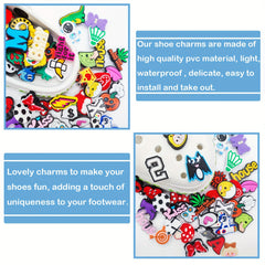 Random Shoe Charms With Different Designs Party Favor