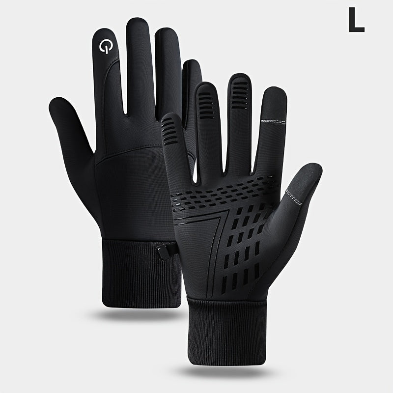Warm Touchscreen Motorcycle Gloves for Winter