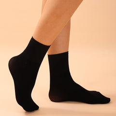 5 Pairs Mid Tube Socks Women's Stockings & Hosiery
