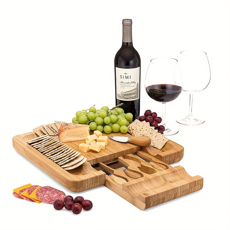 Bamboo Charcuterie Board Set - Perfect for Weddings