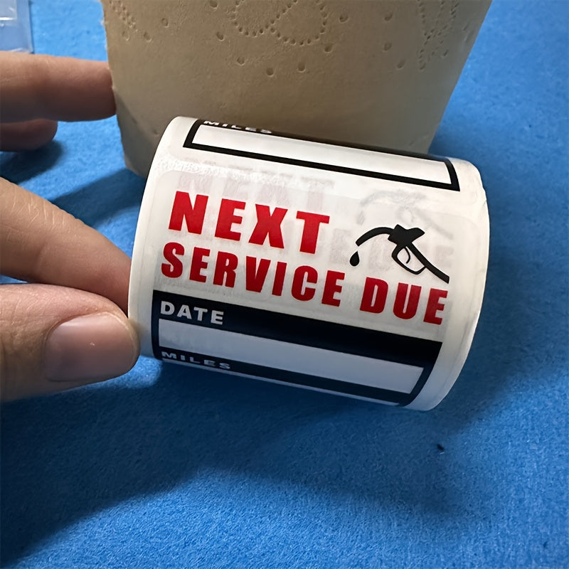 120pcs Transparent Dragon Change Maintenance Reminder Sticker