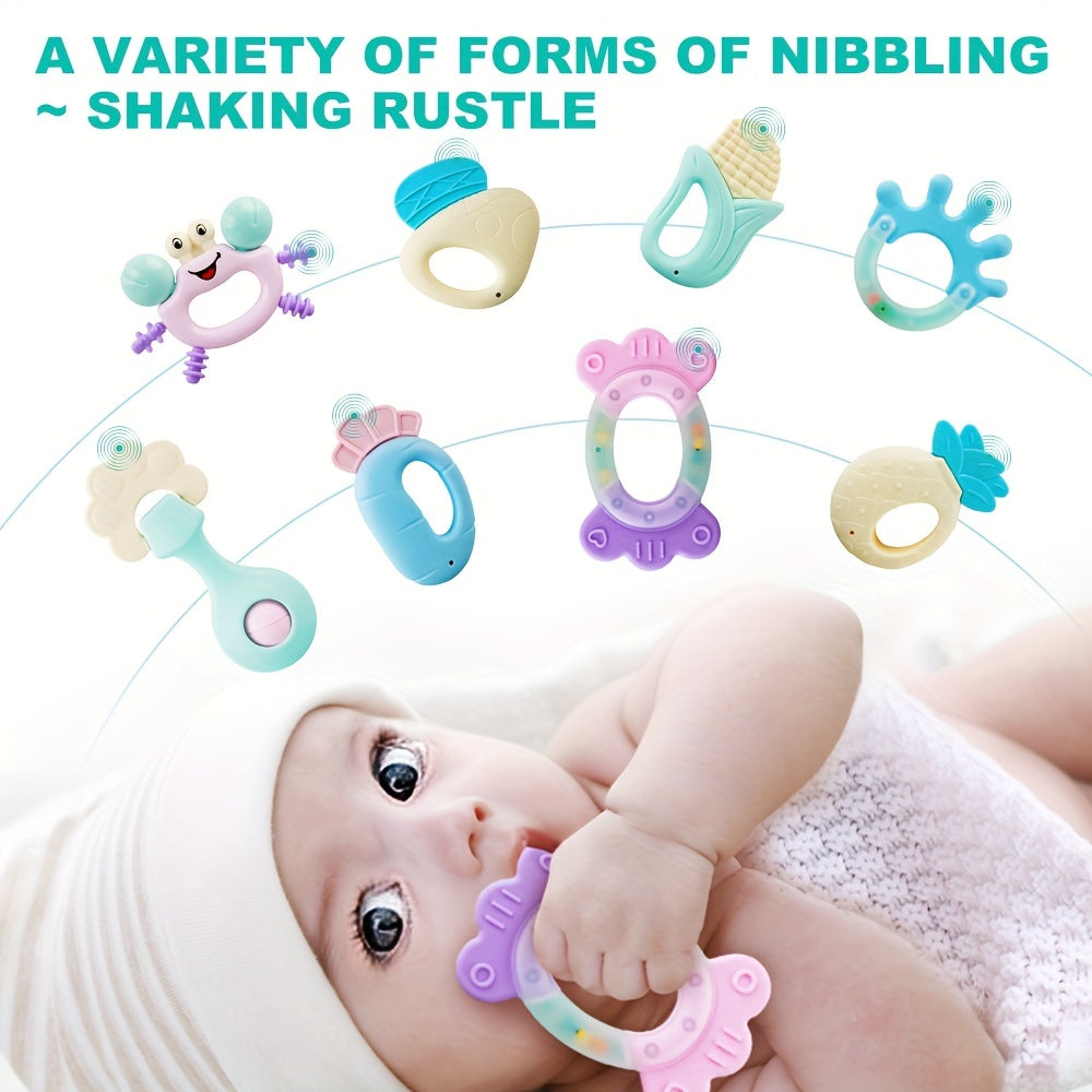 Baby Teething Toys Rattle Ringing Bell Bed Bell For Children